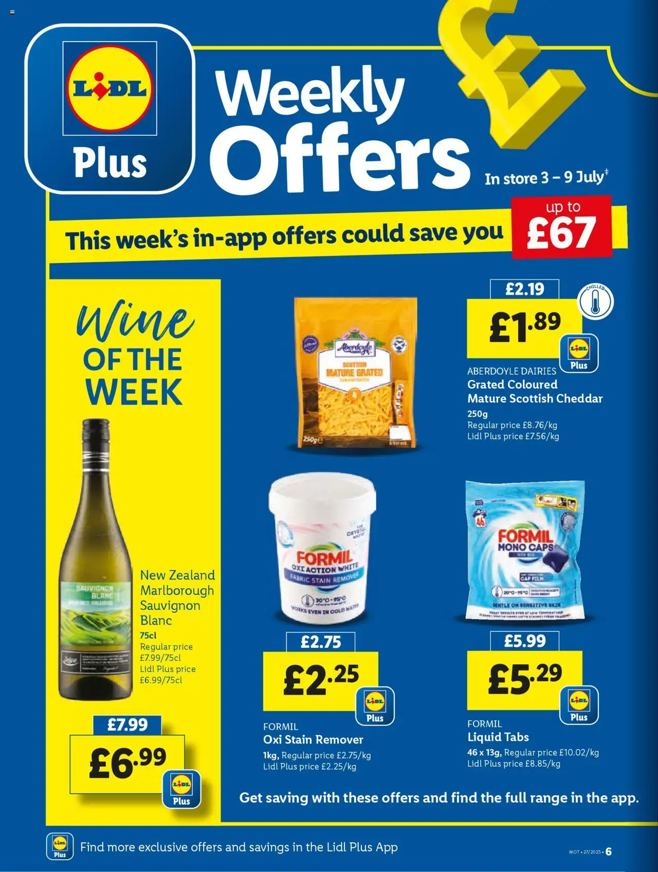 Lidl shop Lidl Weekly Scotland valid from 03/07/2025 - Page number 6