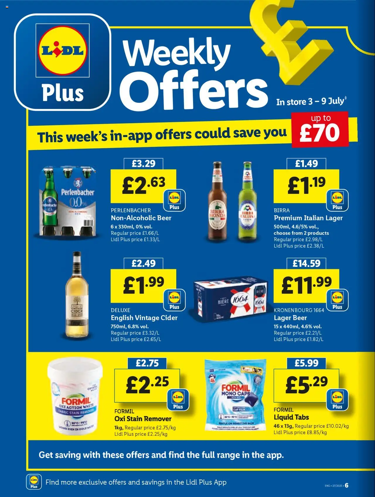 Lidl shop Lidl Weekly valid from 03/07/2025 - Page number 6