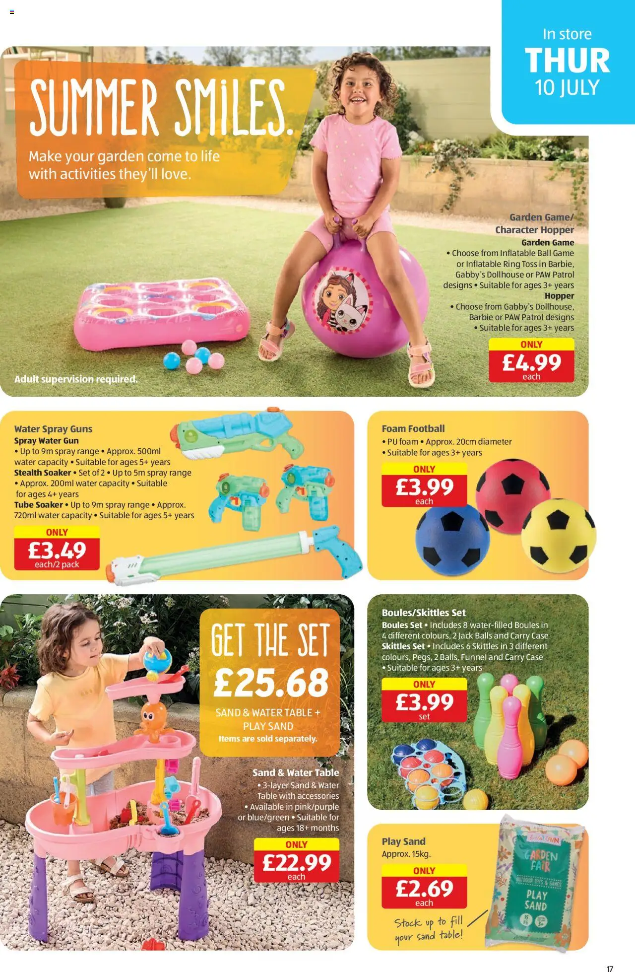 Aldi shop Weekly offers UK Specialbuys valid from 10/07/2025 - Page number 17