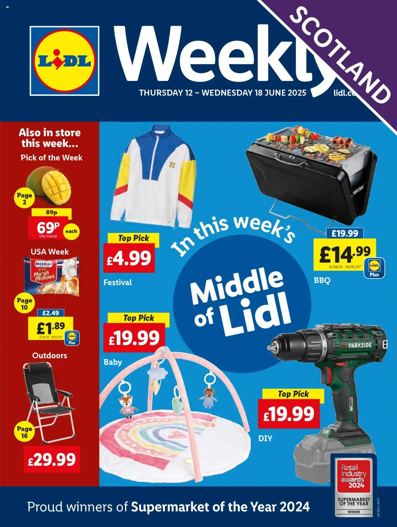 Lidl offers (12/06/2025) - new buys and sales