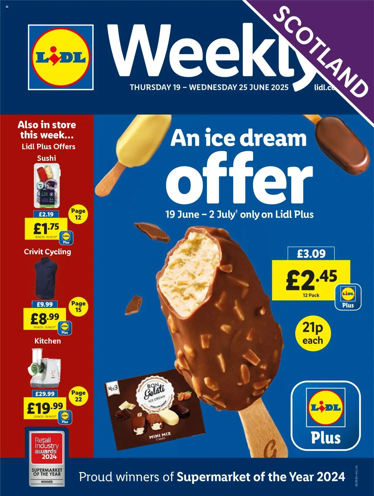 Lidl shop Lidl Weekly Scotland valid from 19/06/2025 - Page number 1