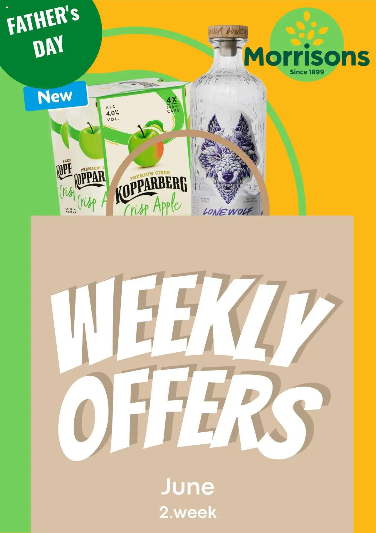 Morrisons shop Weekly offers valid from 09/06/2025 - Page number 1