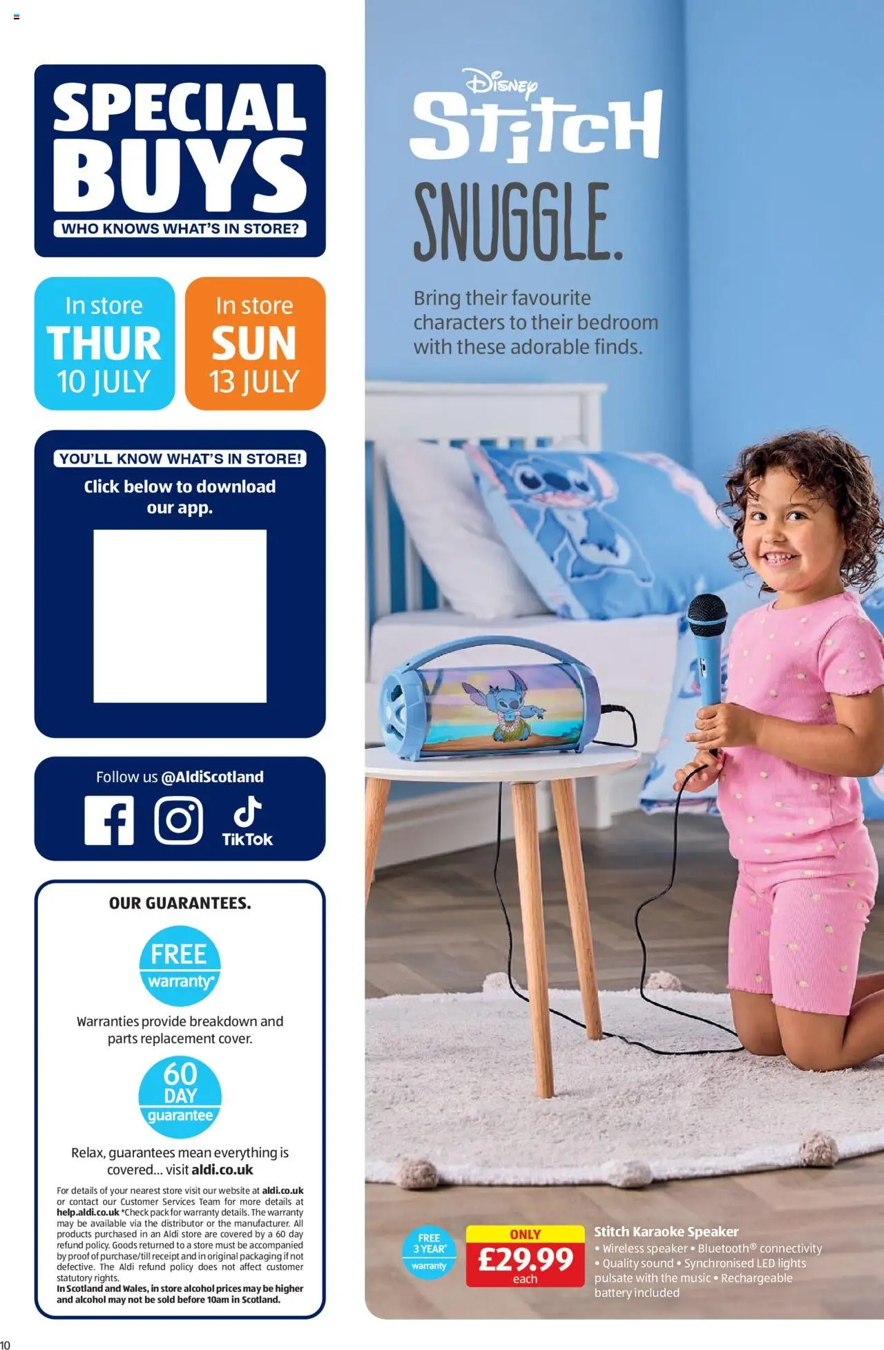Aldi shop Weekly offers Scottish Specialbuys valid from 10/07/2025 - Page number 10