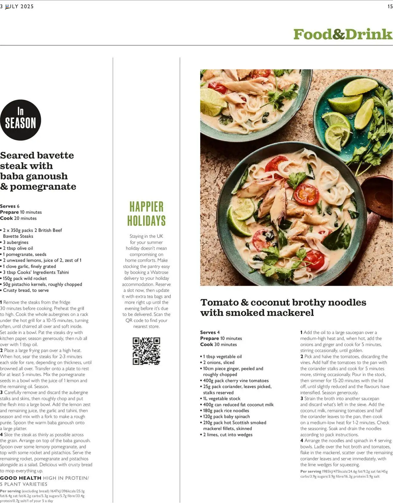 Waitrose shop Offers valid from 03/07/2025 - Page number 15