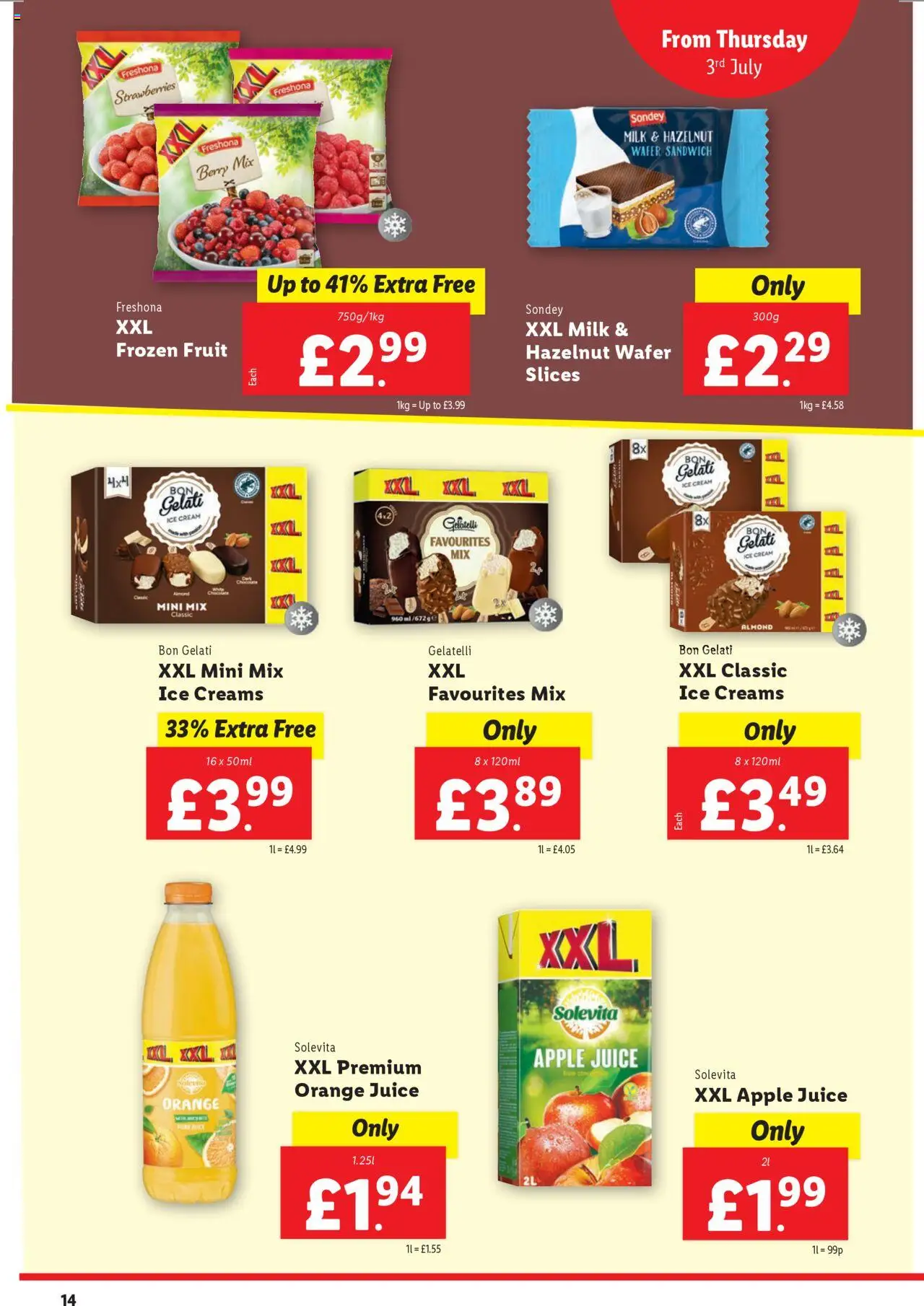 Lidl shop Big on quality valid from 03/07/2025 - Page number 14