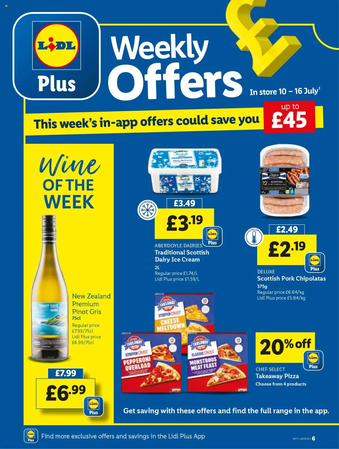 Lidl shop Lidl Weekly Scotland valid from 10/07/2025 - Page number 6
