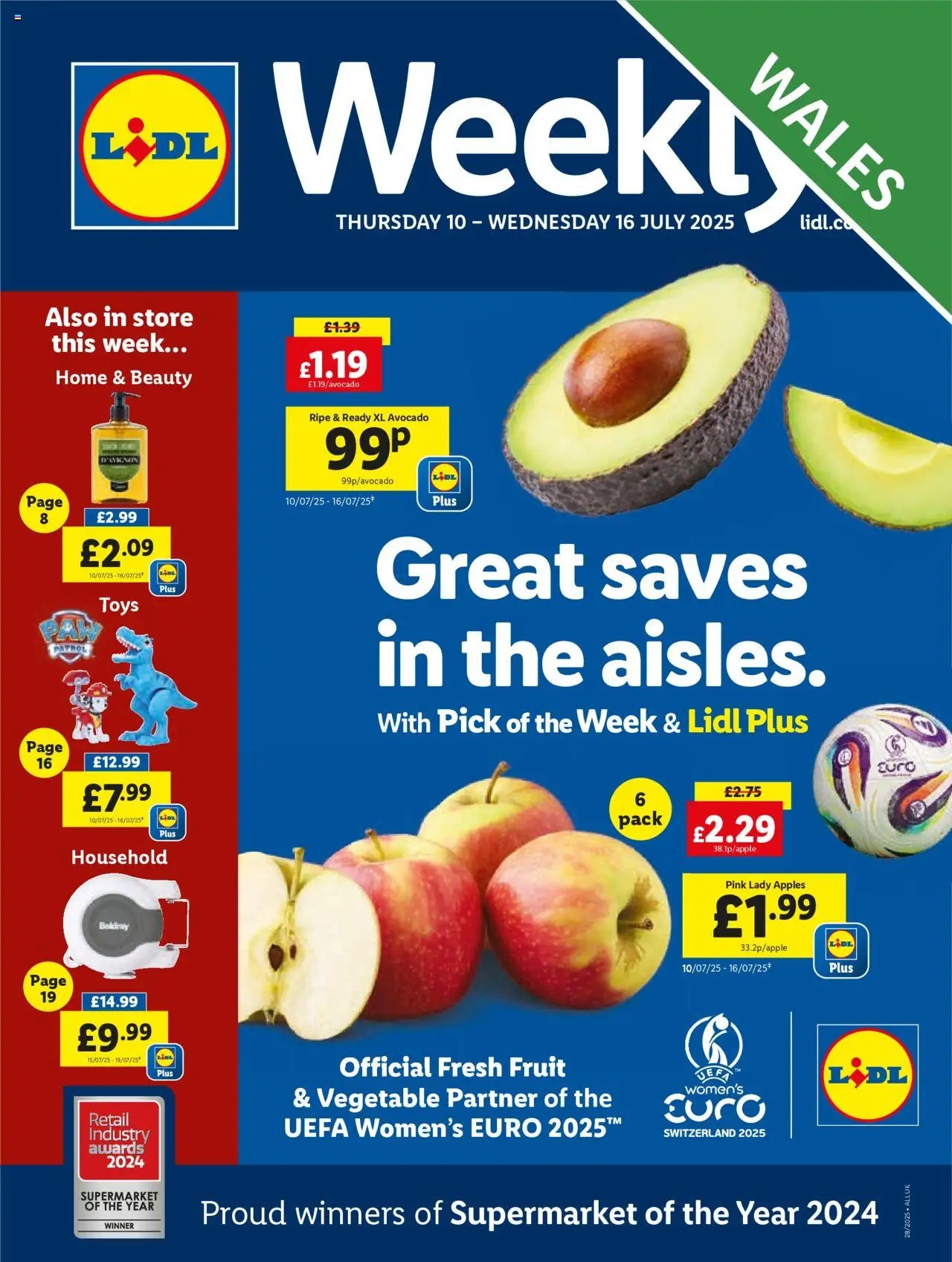 Lidl offers (10/07/2025) - new buys and sales