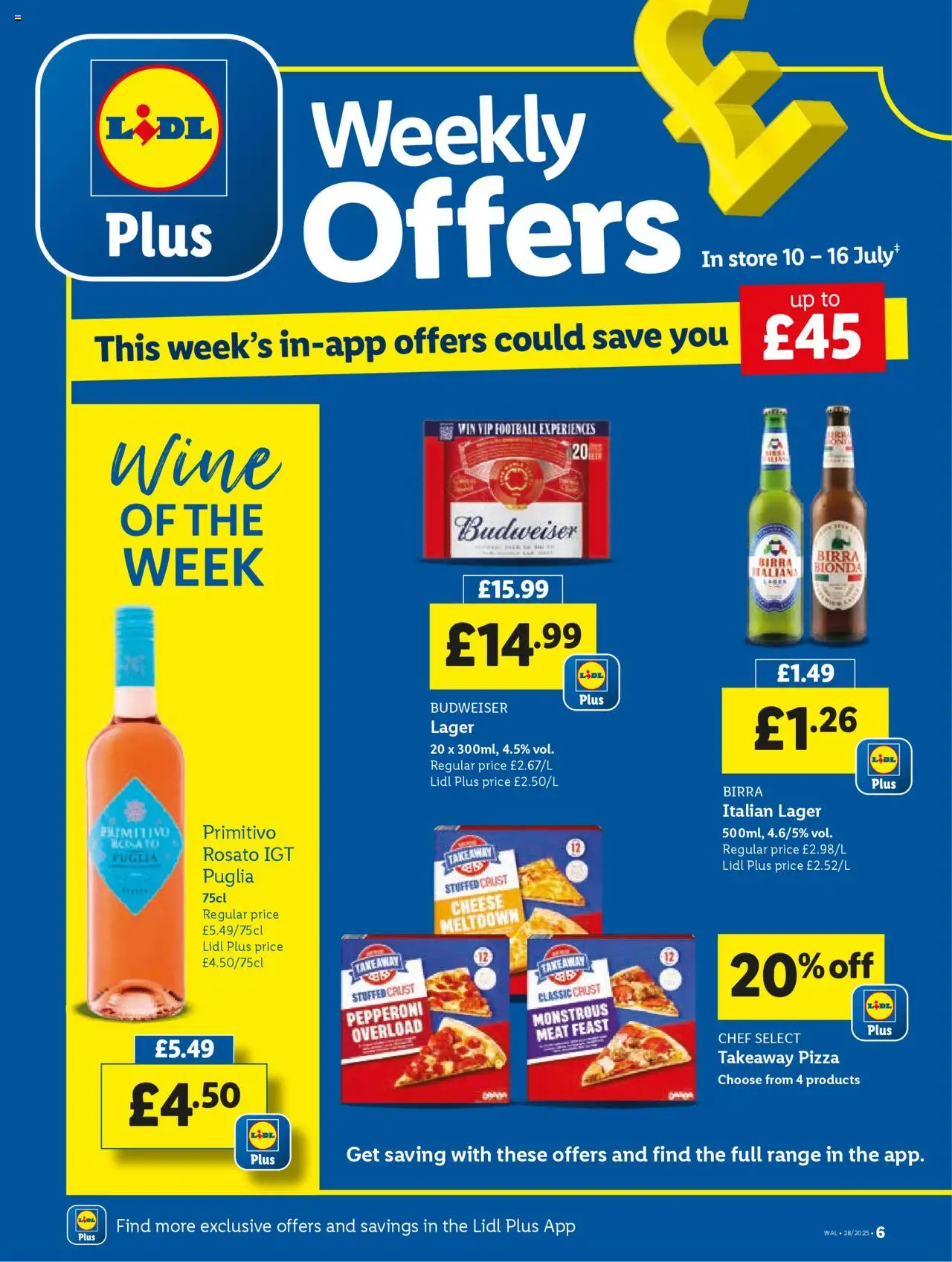 Lidl shop Lidl Weekly Wales valid from 10/07/2025 - Page number 6