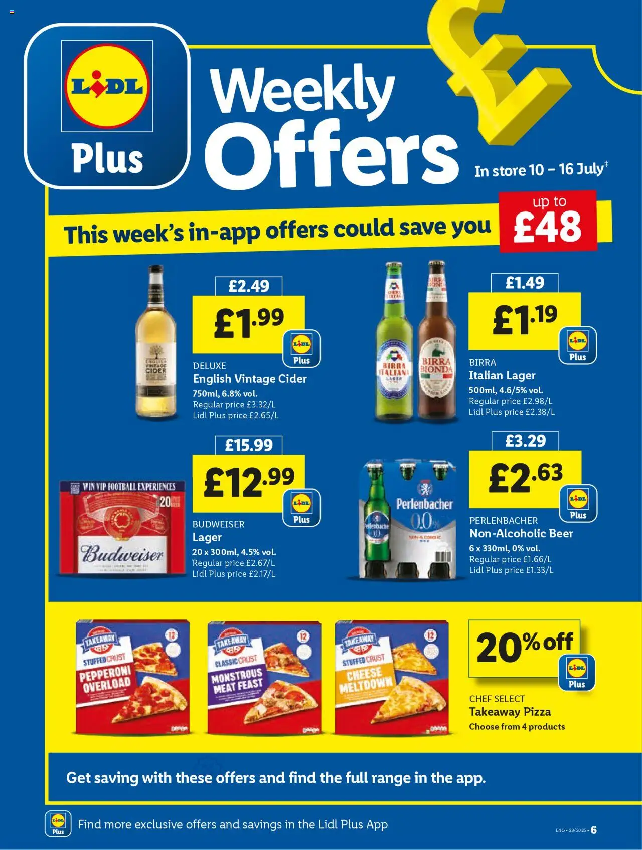 Lidl shop Lidl Weekly valid from 10/07/2025 - Page number 6