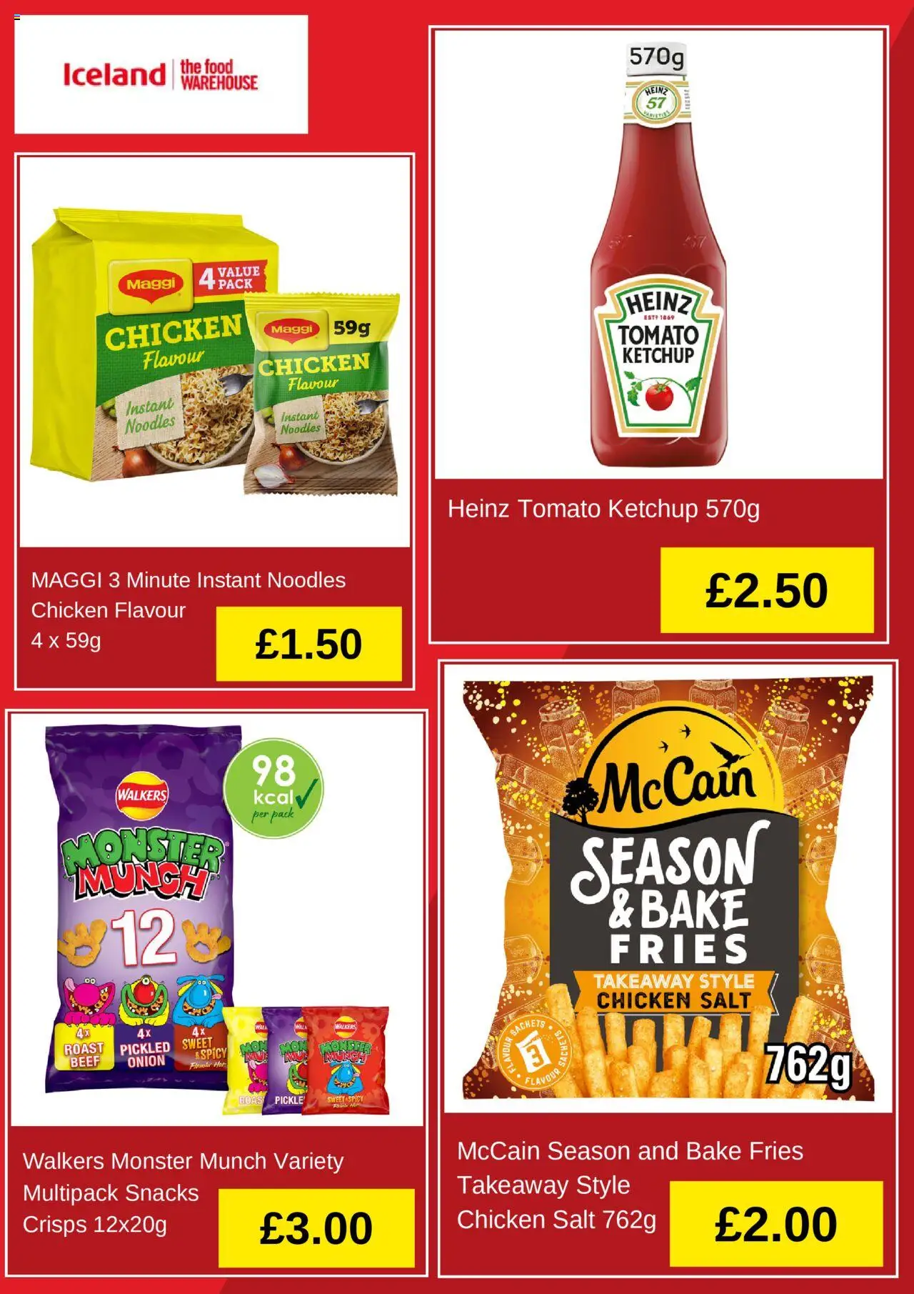 Iceland shop Offers valid from 05/07/2025 - Page number 4