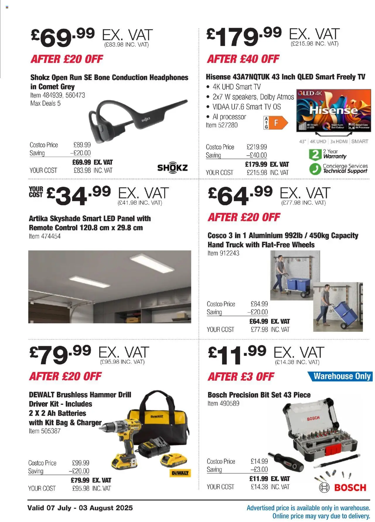 Costco shop SCOTLAND & WALES ONLY valid from 07/07/2025 - Page number 8