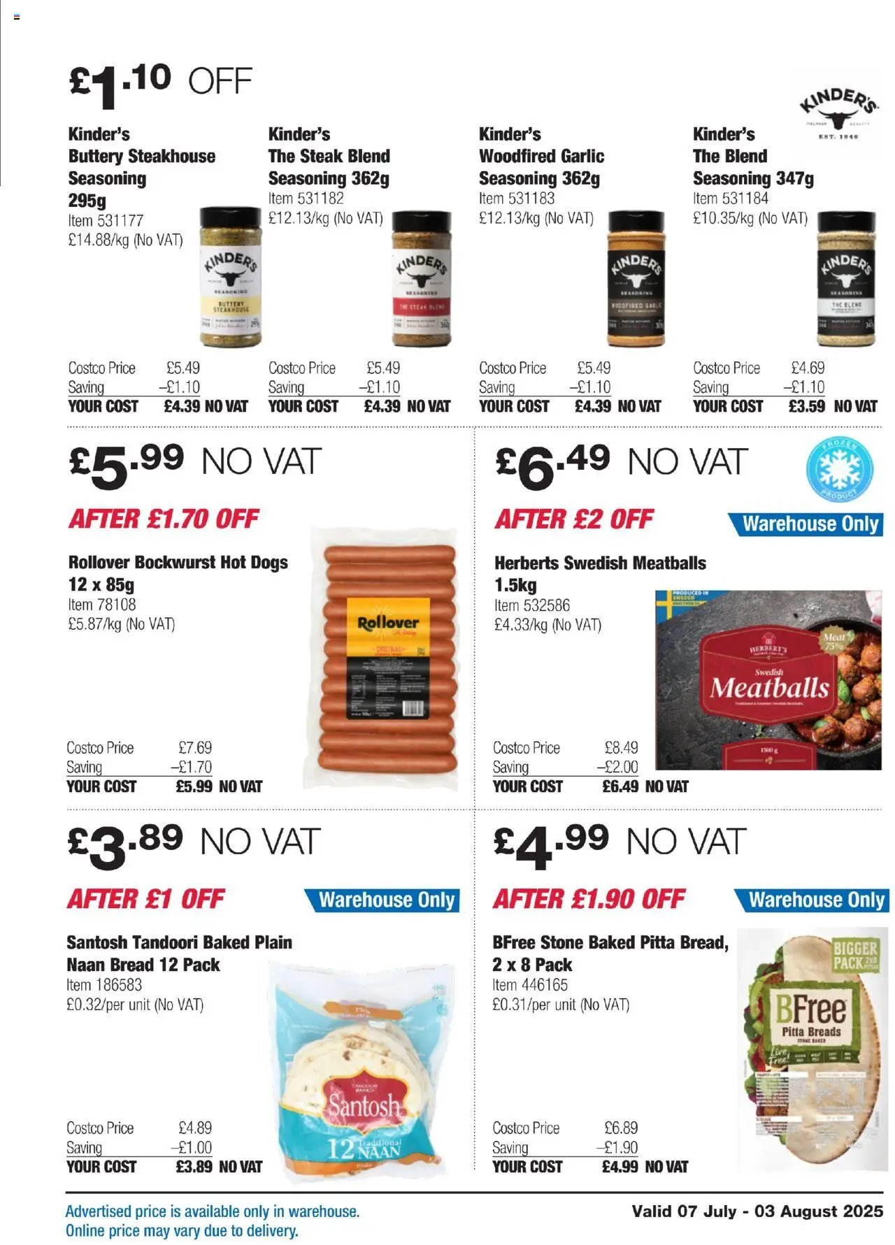Costco shop SCOTLAND & WALES ONLY valid from 07/07/2025 - Page number 11