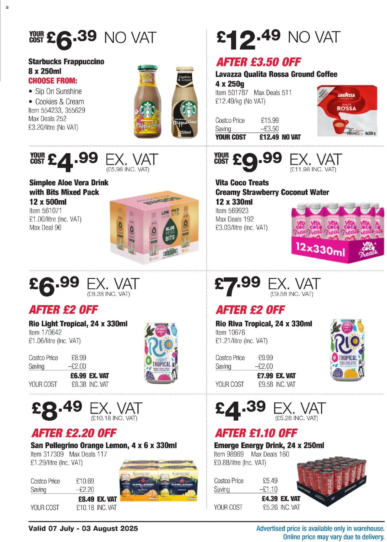 Costco shop SCOTLAND & WALES ONLY valid from 07/07/2025 - Page number 14