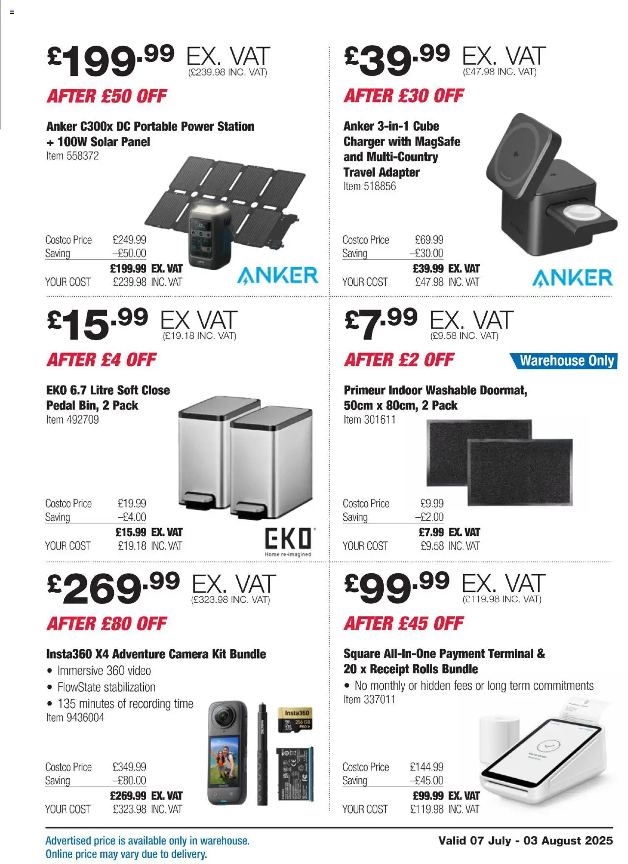Costco shop ENGLAND ONLY valid from 07/07/2025 - Page number 7
