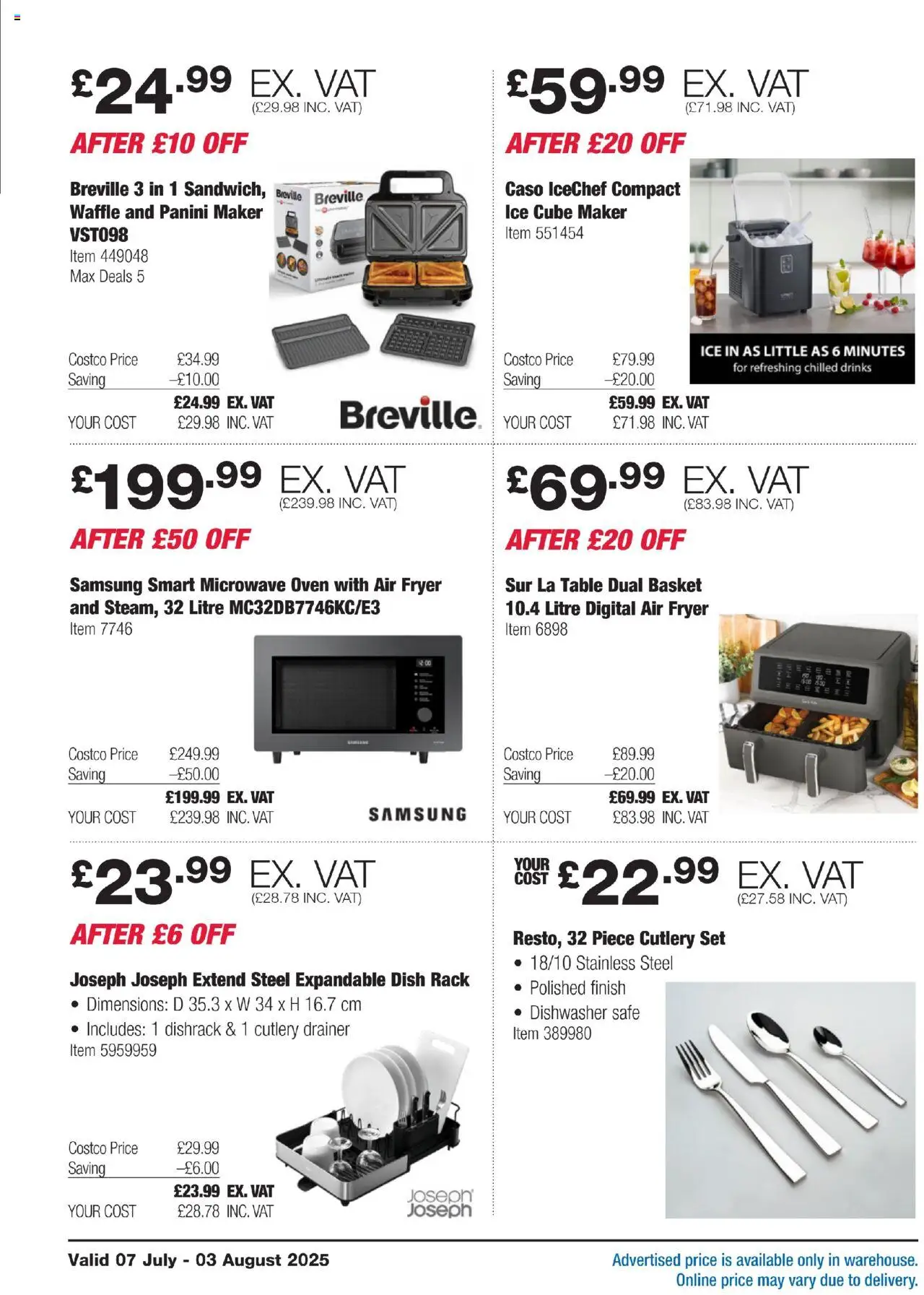 Costco shop ENGLAND ONLY valid from 07/07/2025 - Page number 6