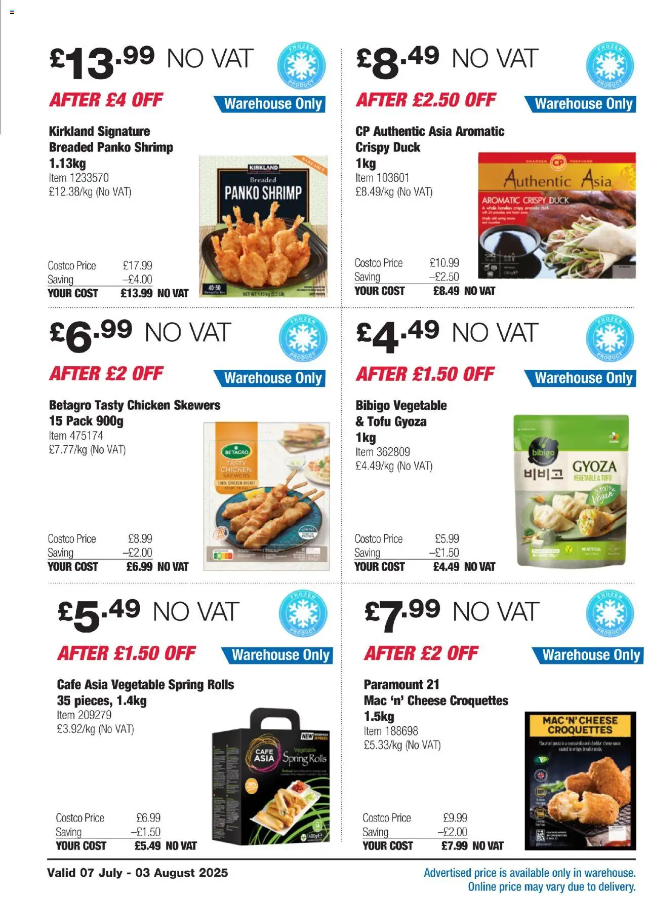 Costco shop ENGLAND ONLY valid from 07/07/2025 - Page number 10