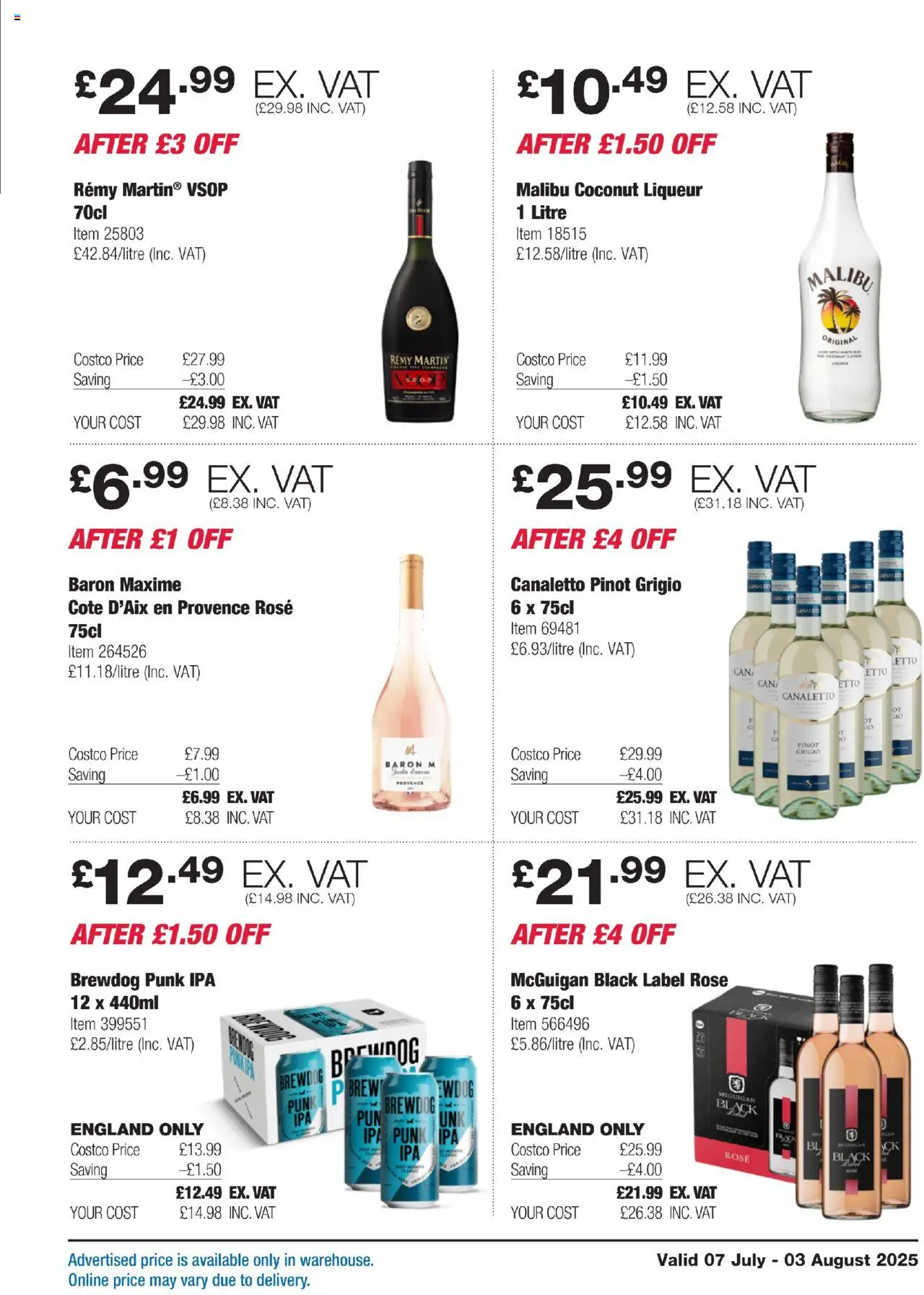 Costco shop ENGLAND ONLY valid from 07/07/2025 - Page number 13
