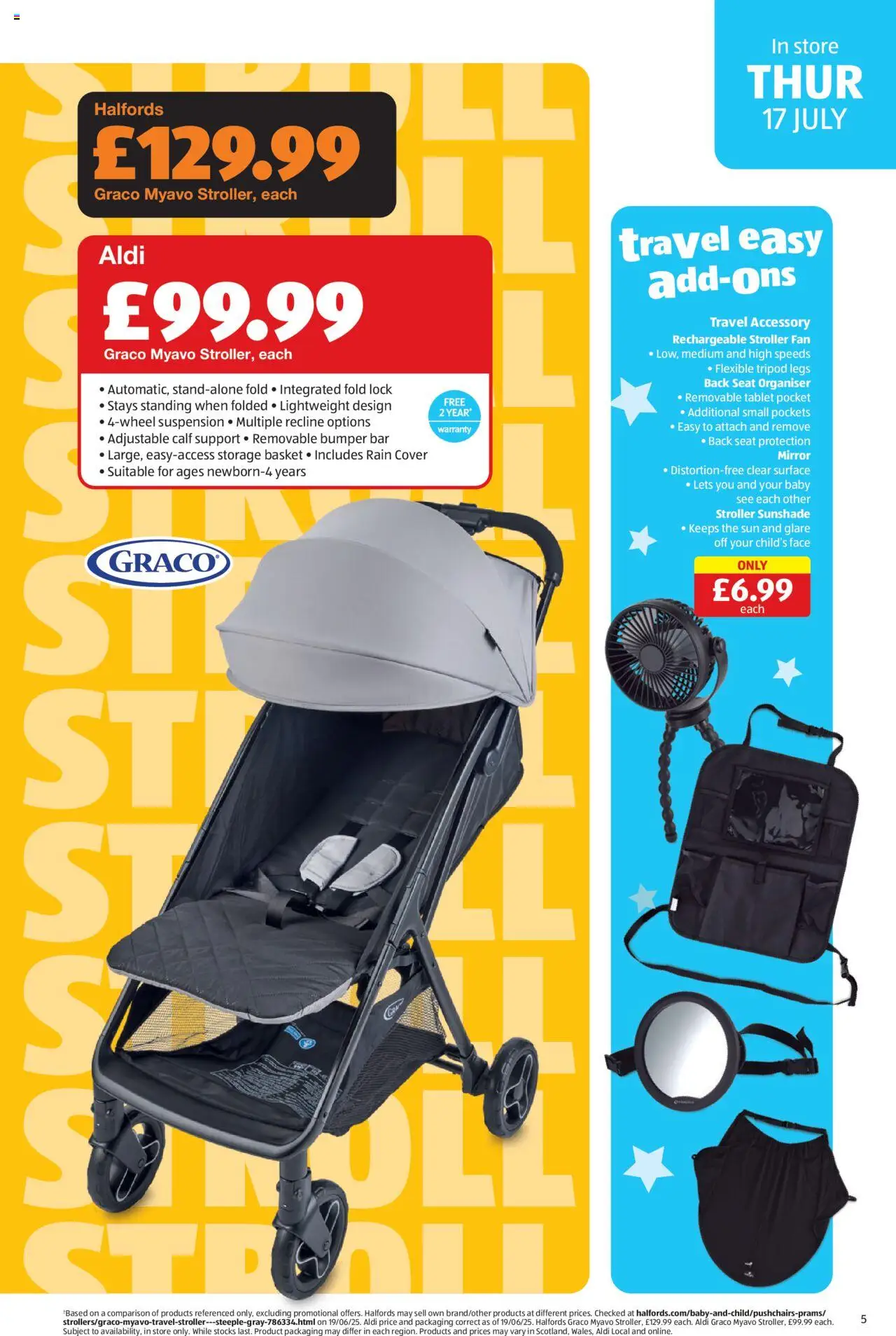 Aldi shop Weekly offers UK Specialbuys valid from 17/07/2025 - Page number 5