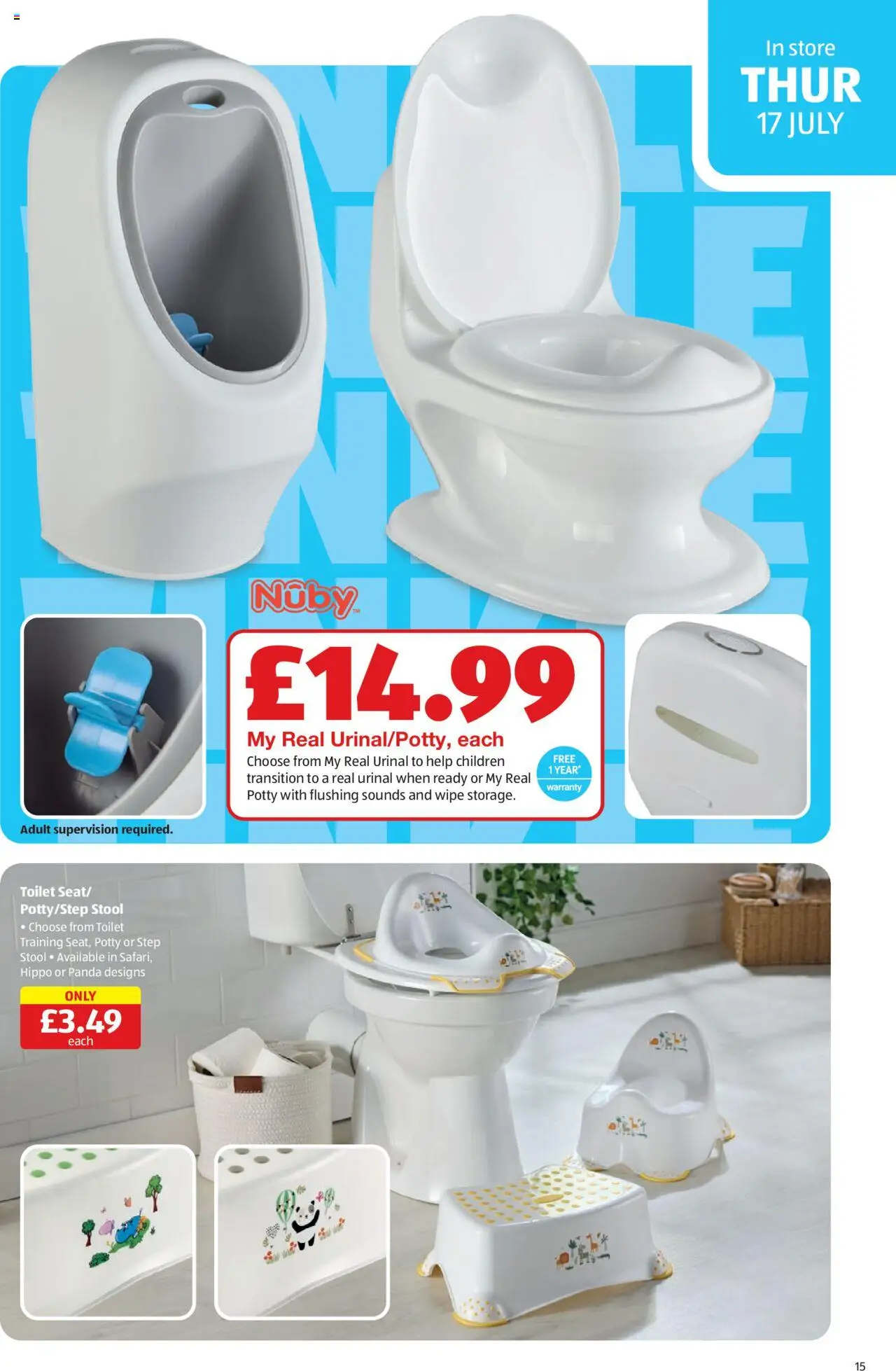 Aldi shop Weekly offers UK Specialbuys valid from 17/07/2025 - Page number 15