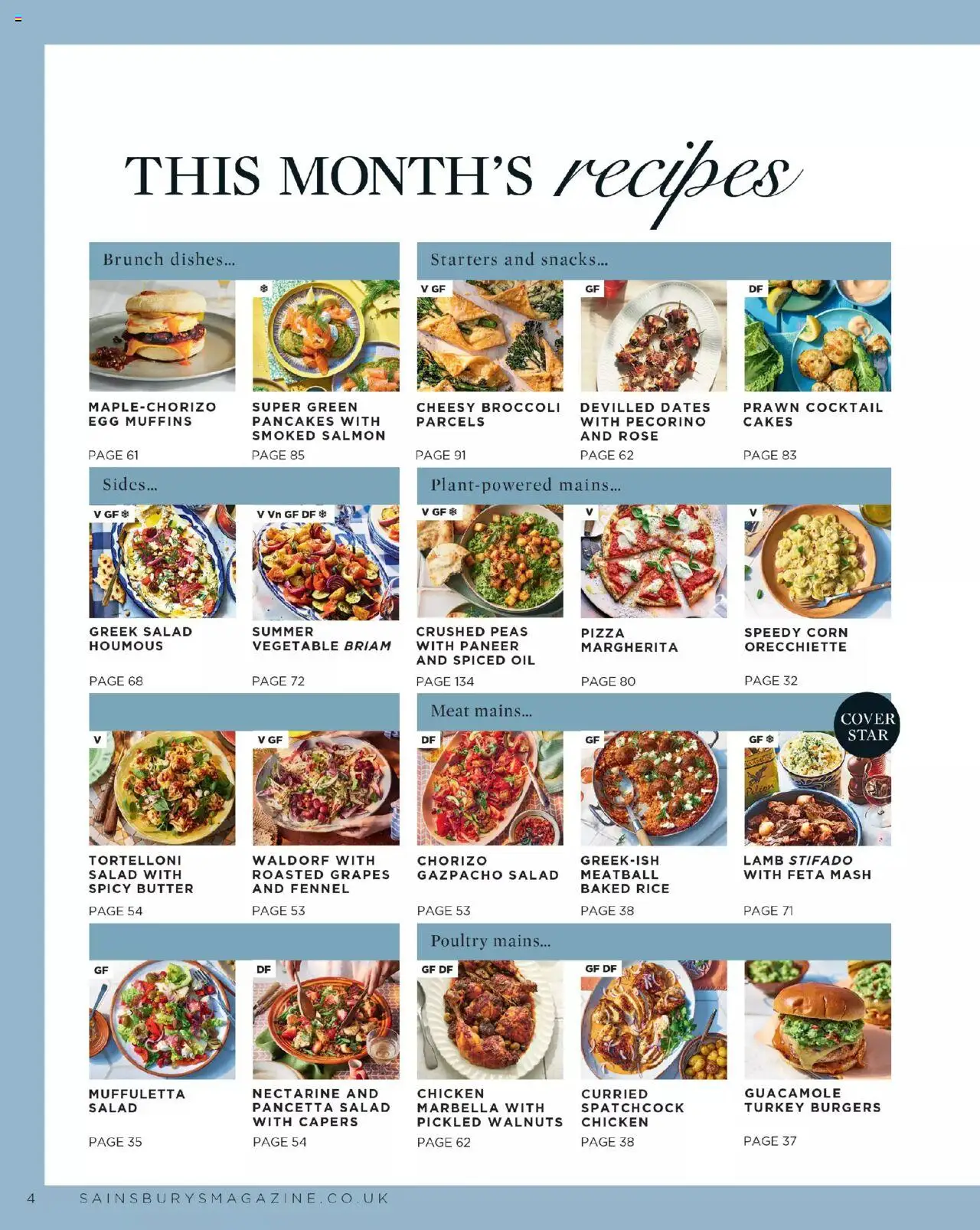 Sainsbury's shop Sainsbury’s Magazine – July 2025 valid from 01/07/2025 - Page number 4