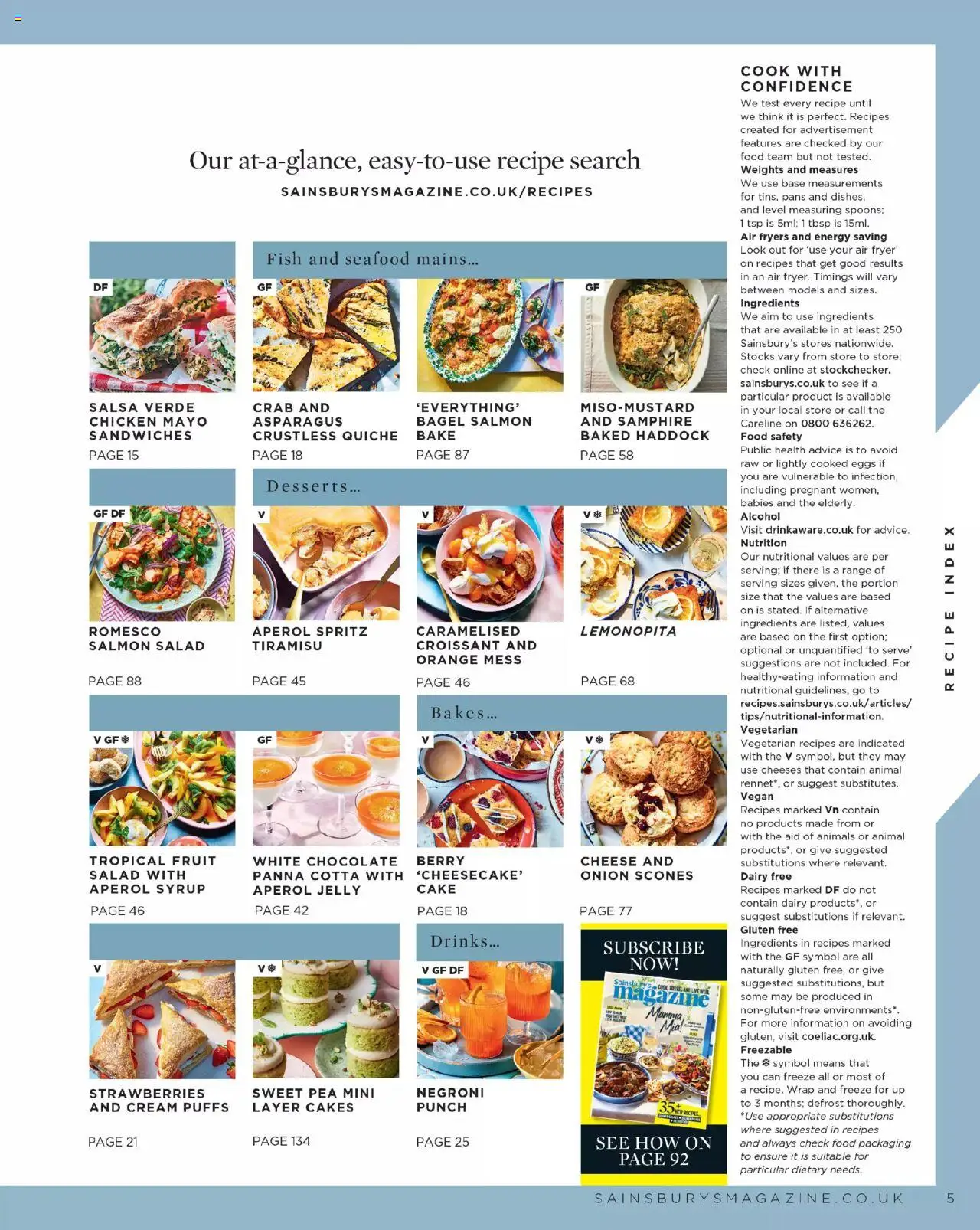 Sainsbury's shop Sainsbury’s Magazine – July 2025 valid from 01/07/2025 - Page number 5