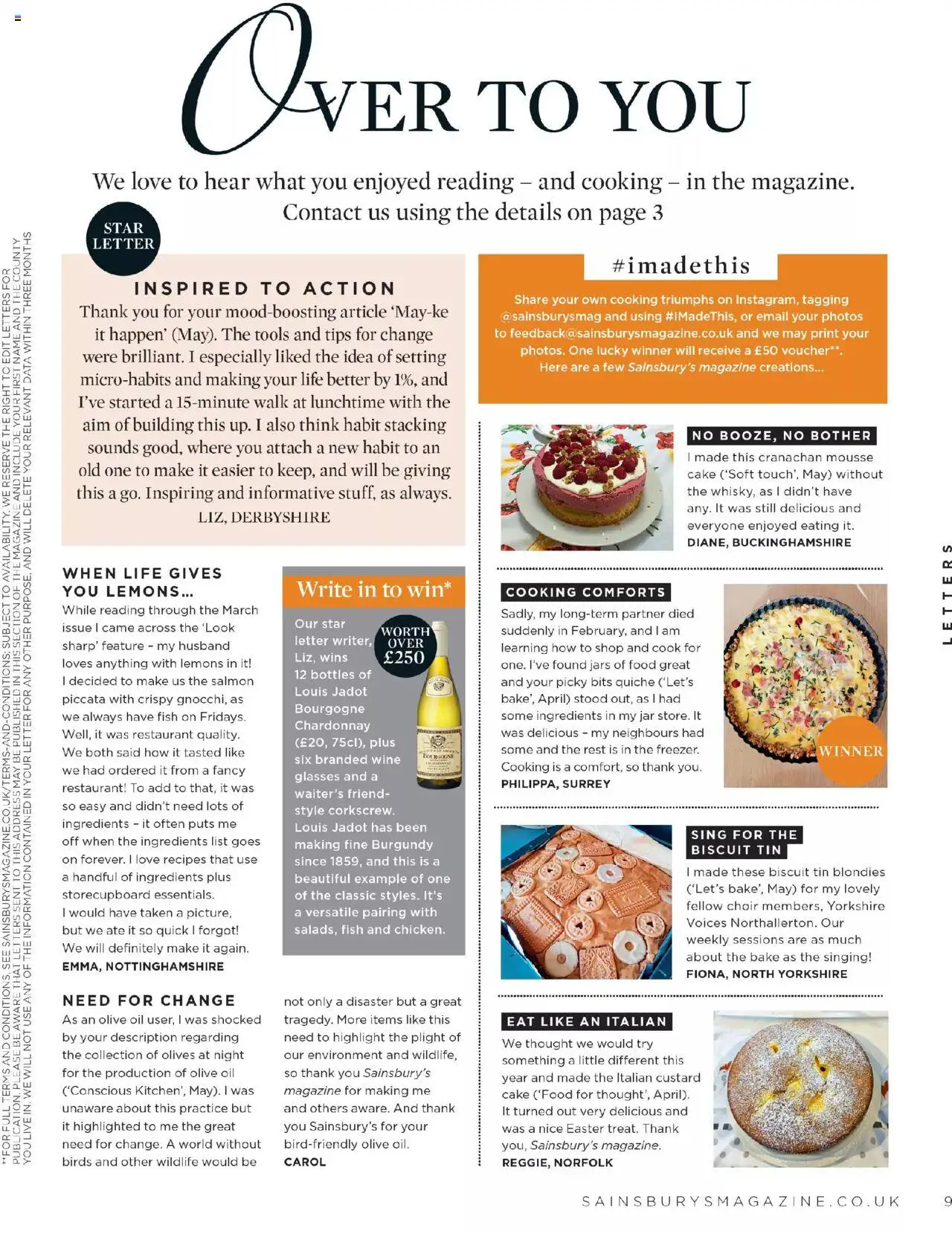 Sainsbury's shop Sainsbury’s Magazine – July 2025 valid from 01/07/2025 - Page number 9