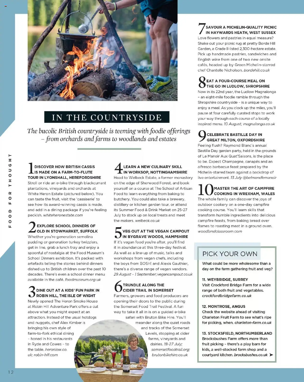 Sainsbury's shop Sainsbury’s Magazine – July 2025 valid from 01/07/2025 - Page number 12