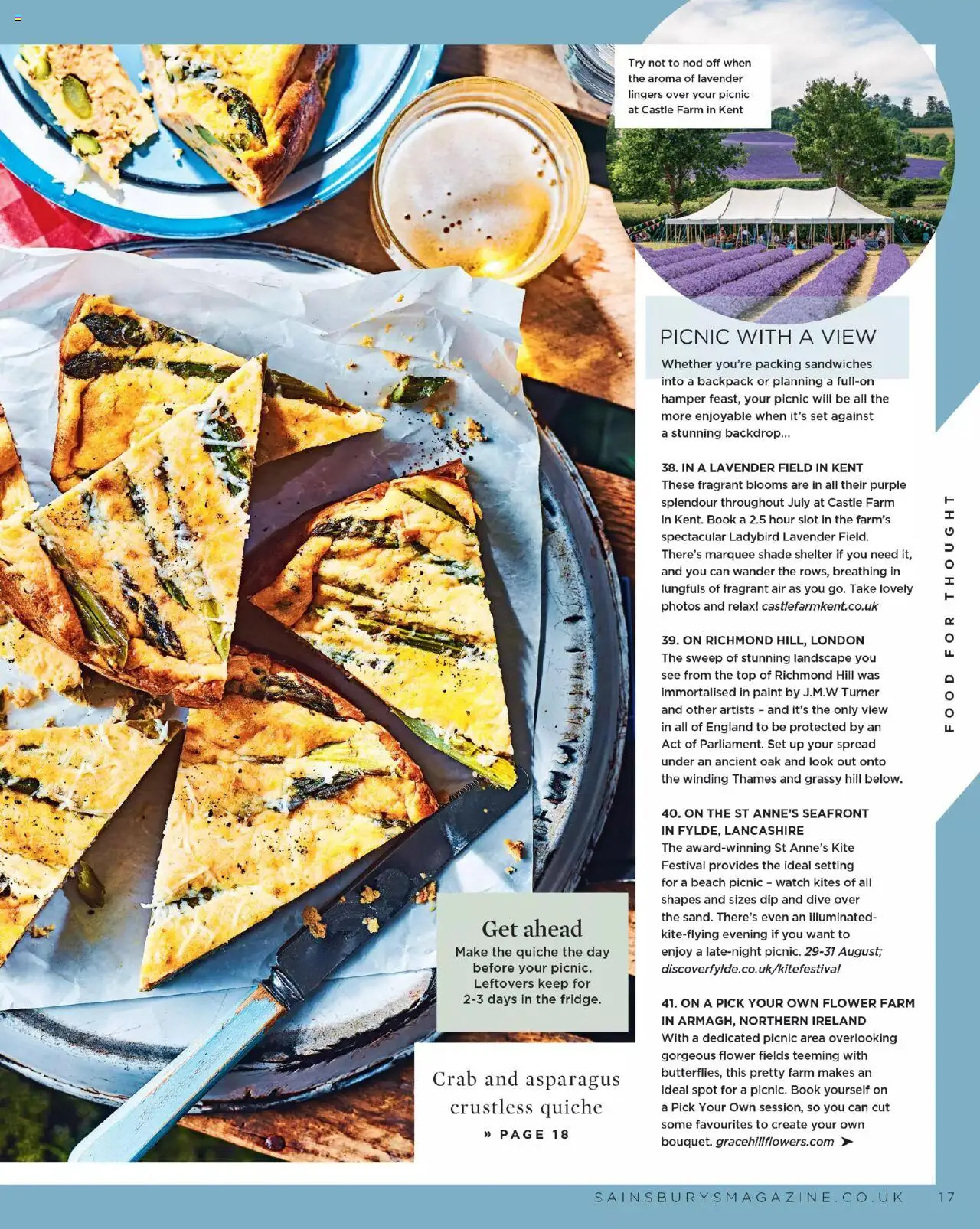 Sainsbury's shop Sainsbury’s Magazine – July 2025 valid from 01/07/2025 - Page number 17