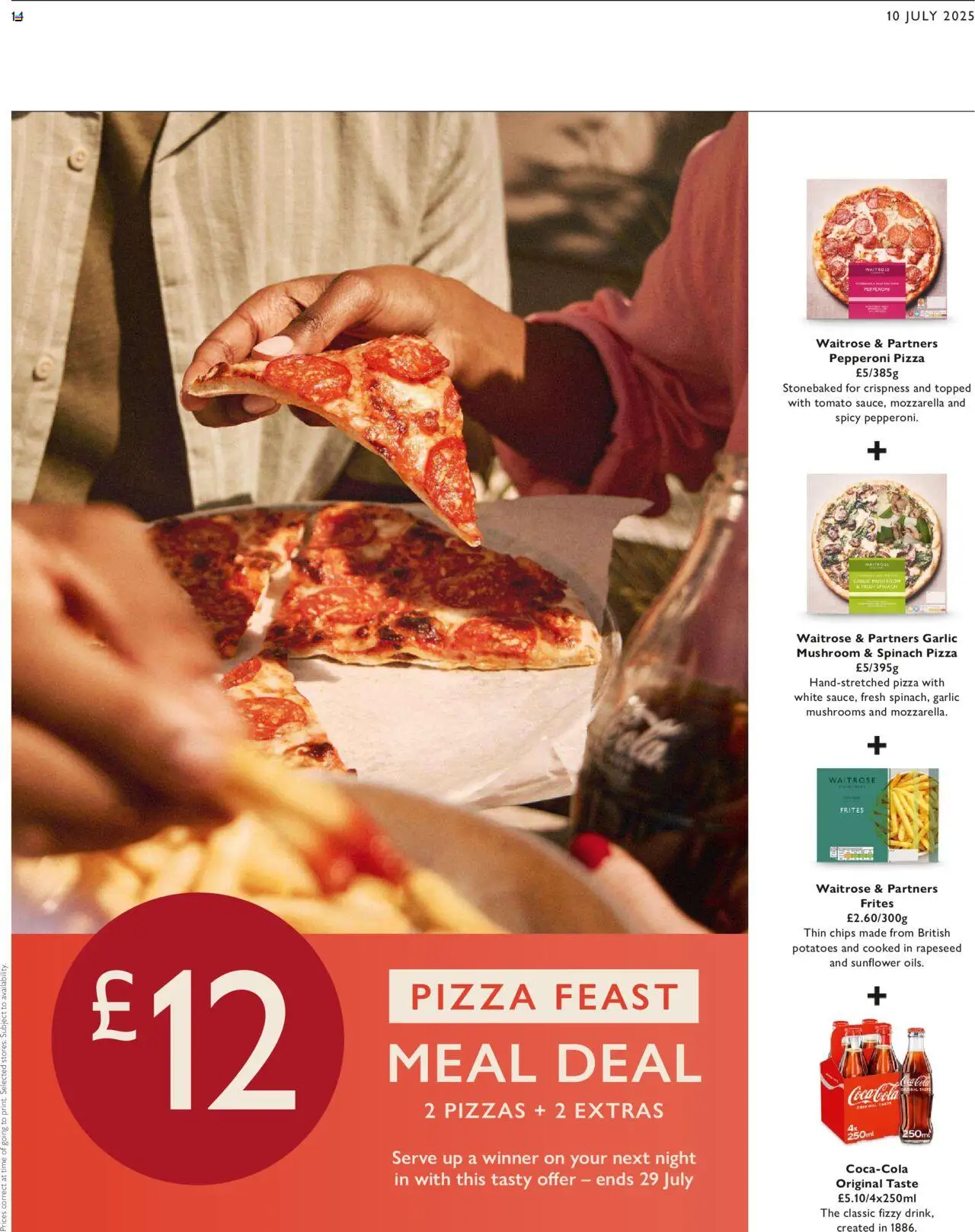 Waitrose shop Offers valid from 10/07/2025 - Page number 14