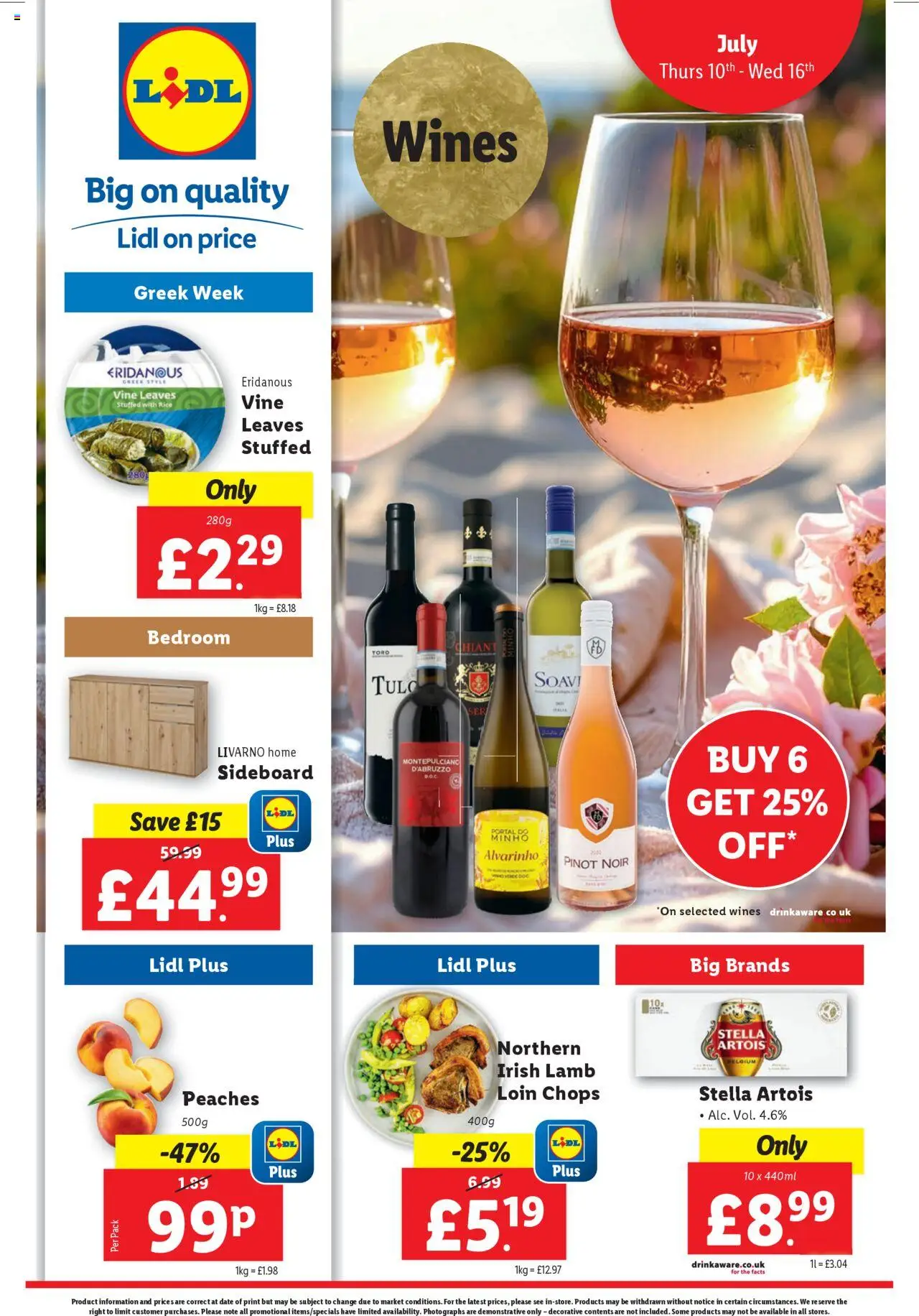 Lidl offers (10/07/2025) - new buys and sales