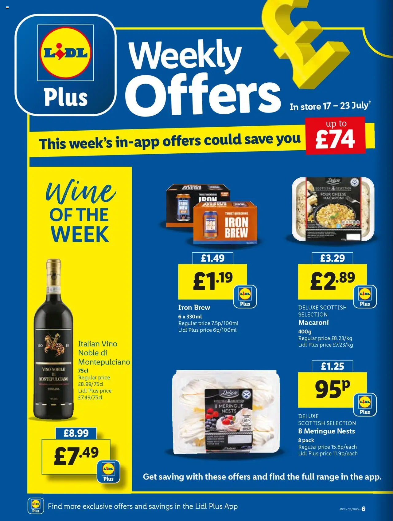 Lidl shop Lidl Weekly Scotland valid from 17/07/2025 - Page number 6