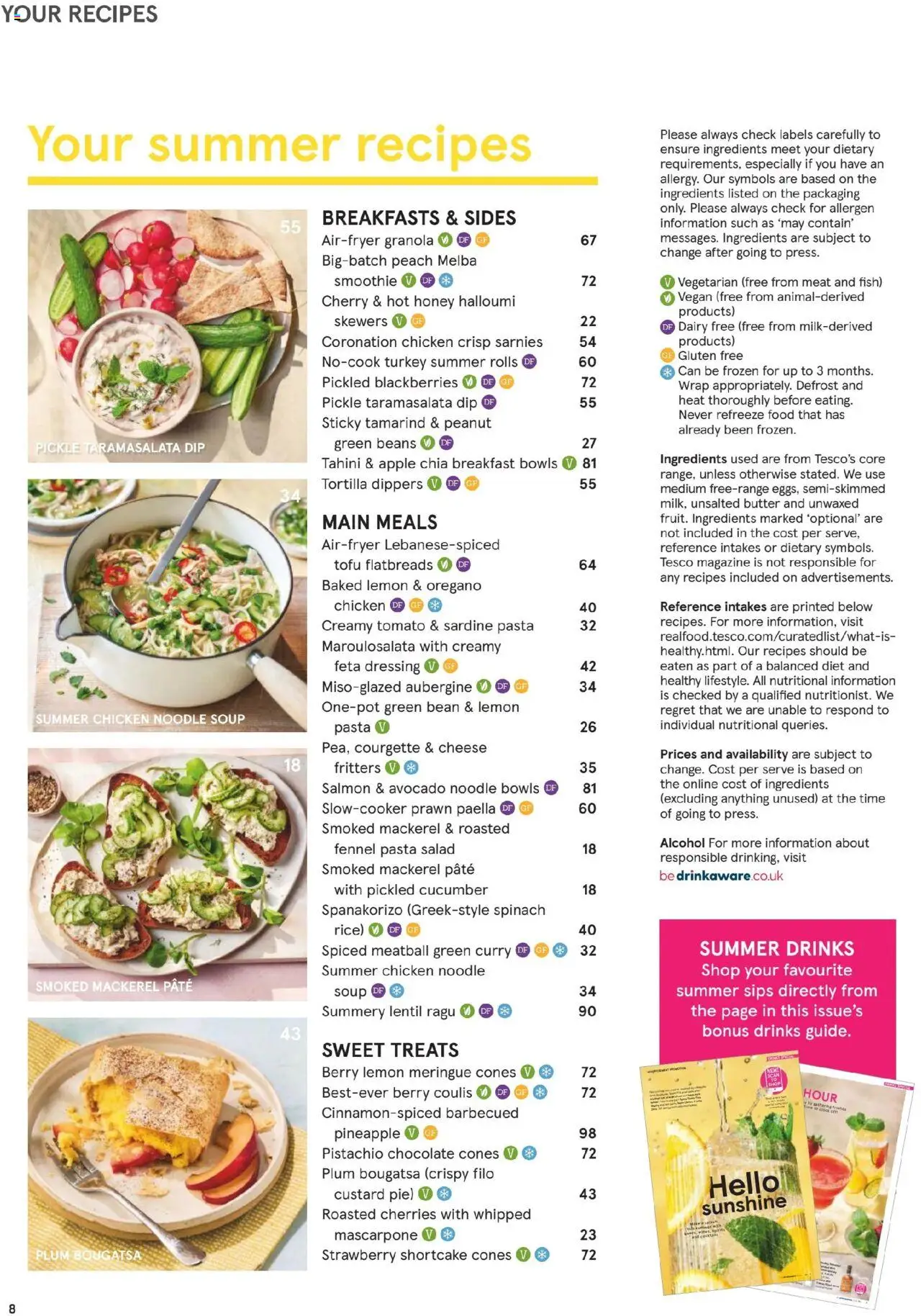 Tesco shop Tesco Magazine - July/August 2025 valid from 10/07/2025 - Page number 8