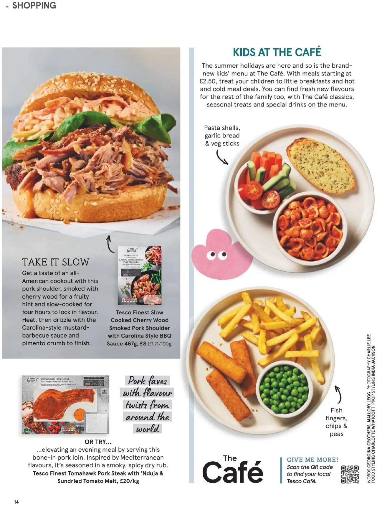 Tesco shop Tesco Magazine - July/August 2025 valid from 10/07/2025 - Page number 14