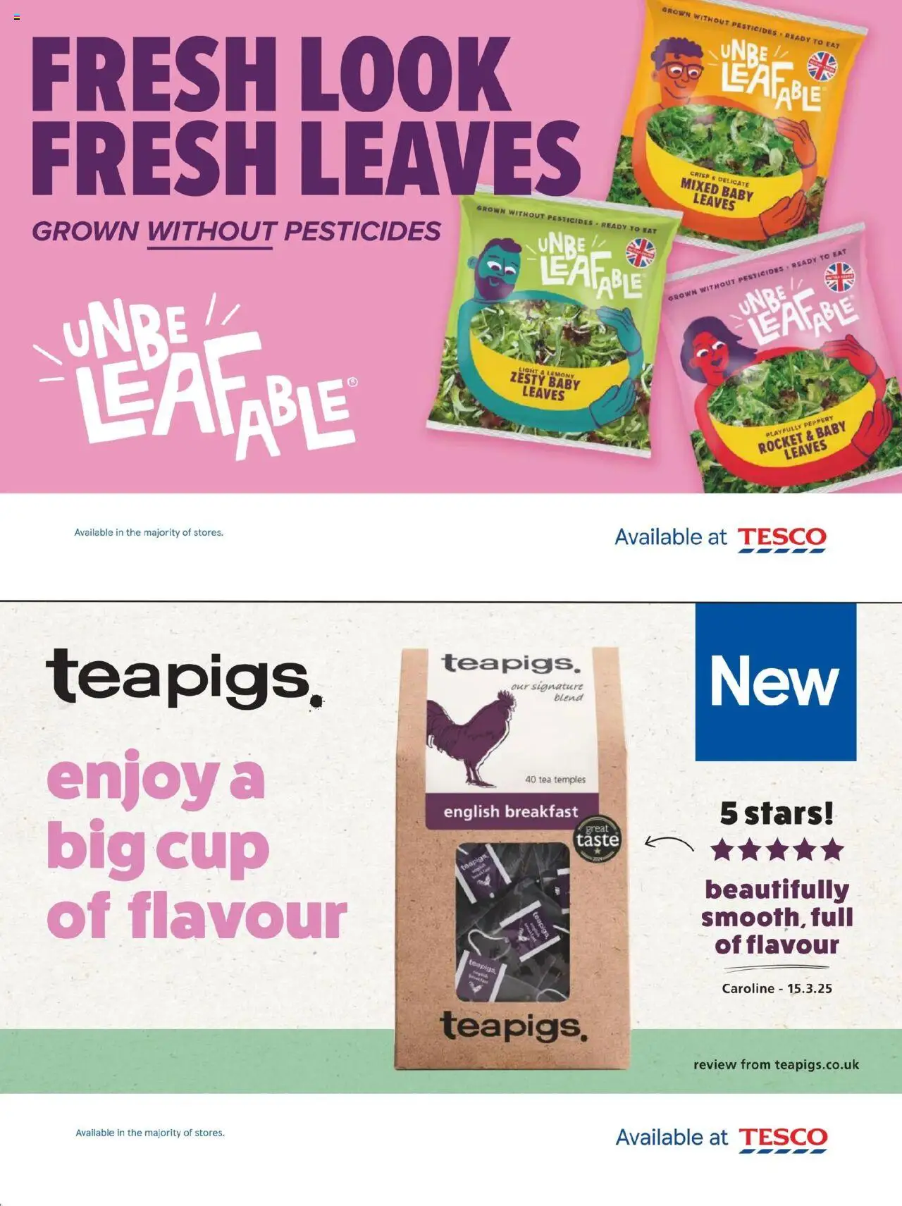 Tesco shop Tesco Magazine - July/August 2025 valid from 10/07/2025 - Page number 15