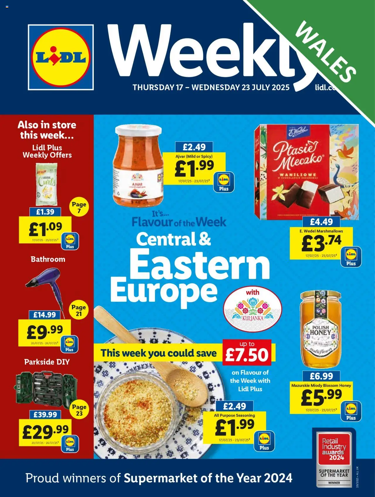 Lidl offers (17/07/2025) - new buys and sales