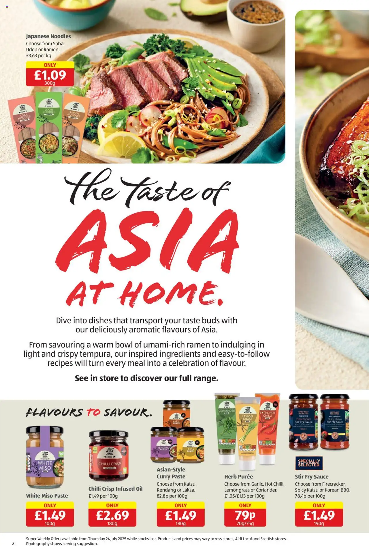 Aldi shop Weekly offers UK Specialbuys valid from 24/07/2025 - Page number 2