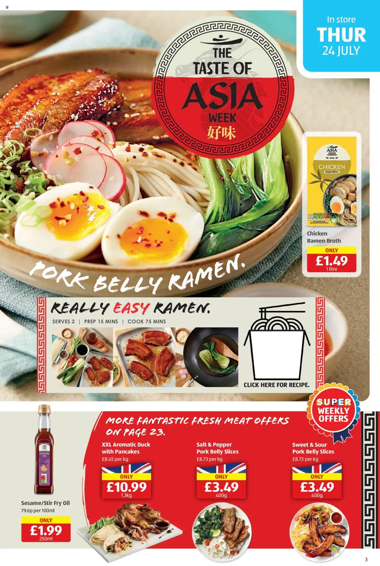Aldi shop Weekly offers UK Specialbuys valid from 24/07/2025 - Page number 3