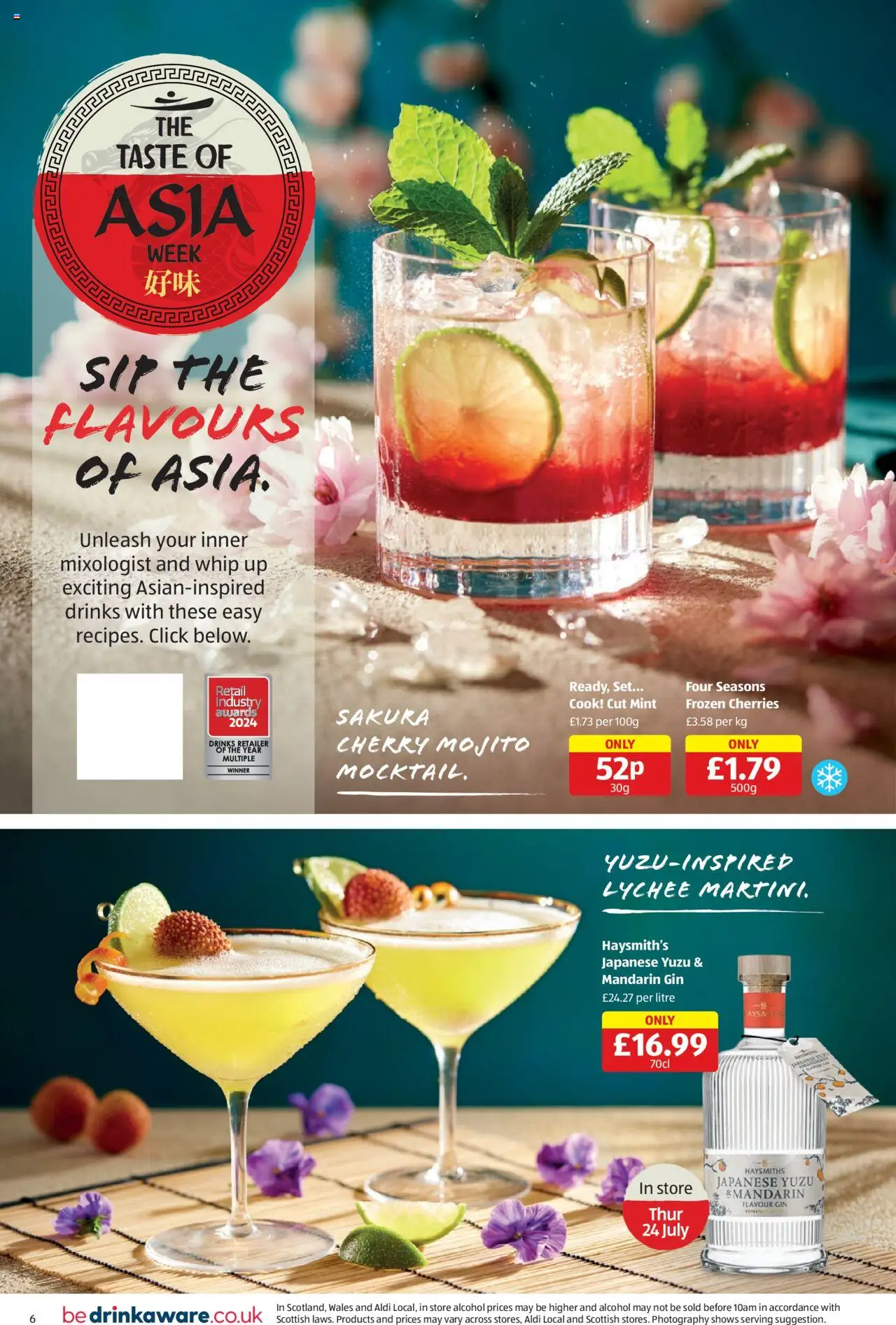 Aldi shop Weekly offers UK Specialbuys valid from 24/07/2025 - Page number 6