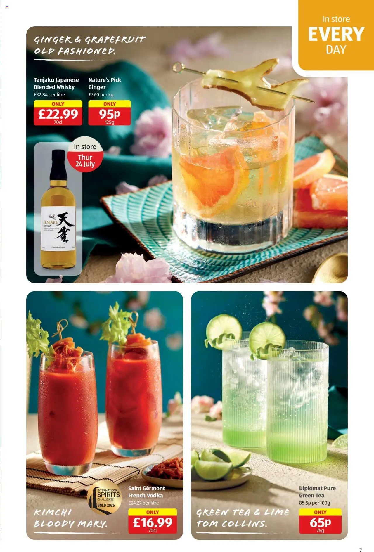 Aldi shop Weekly offers UK Specialbuys valid from 24/07/2025 - Page number 7