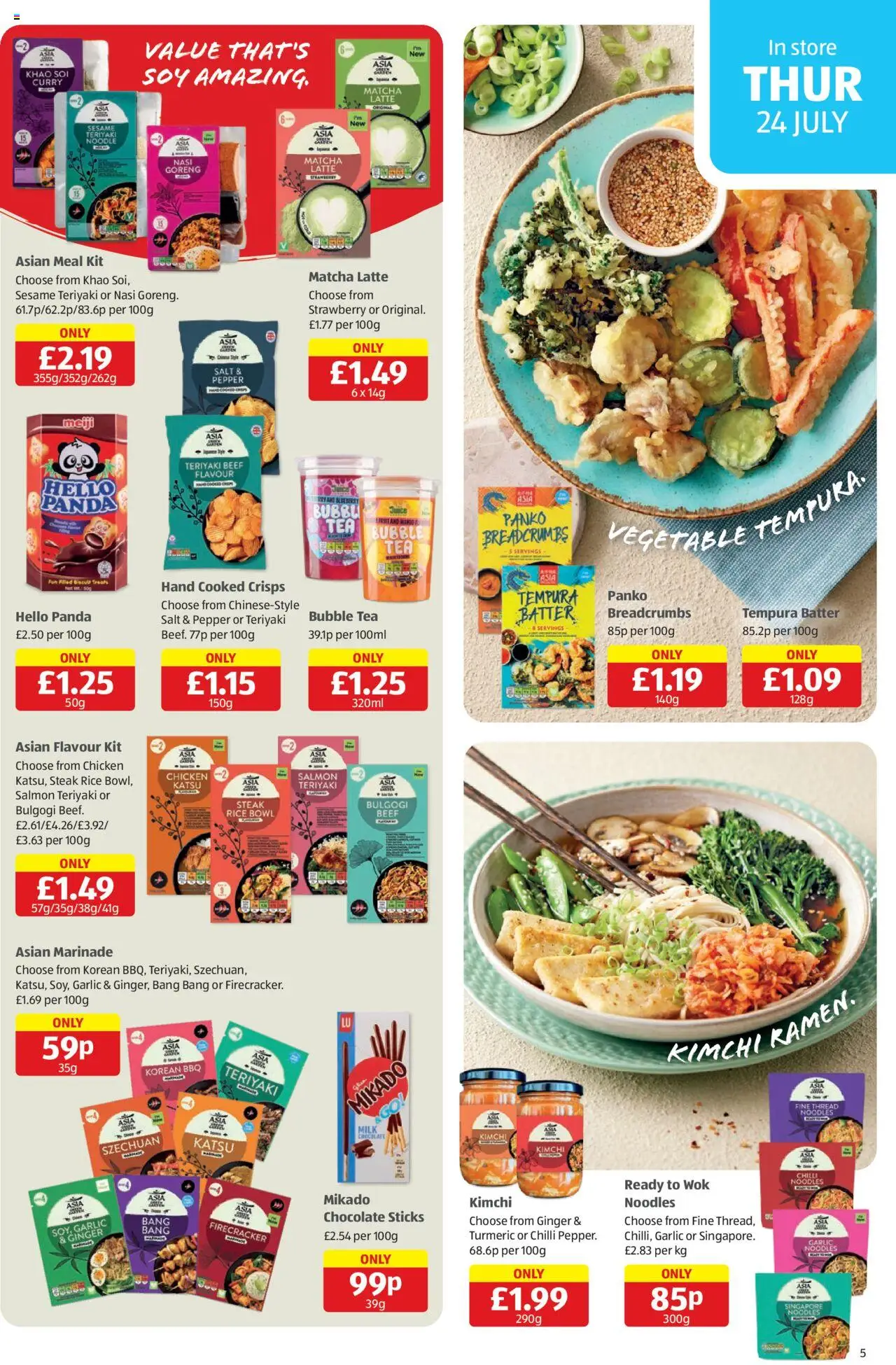 Aldi shop Weekly offers UK Specialbuys valid from 24/07/2025 - Page number 5