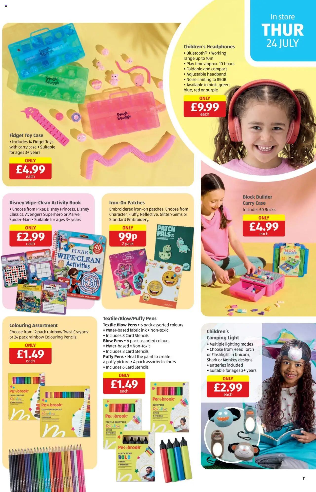 Aldi shop Weekly offers UK Specialbuys valid from 24/07/2025 - Page number 11