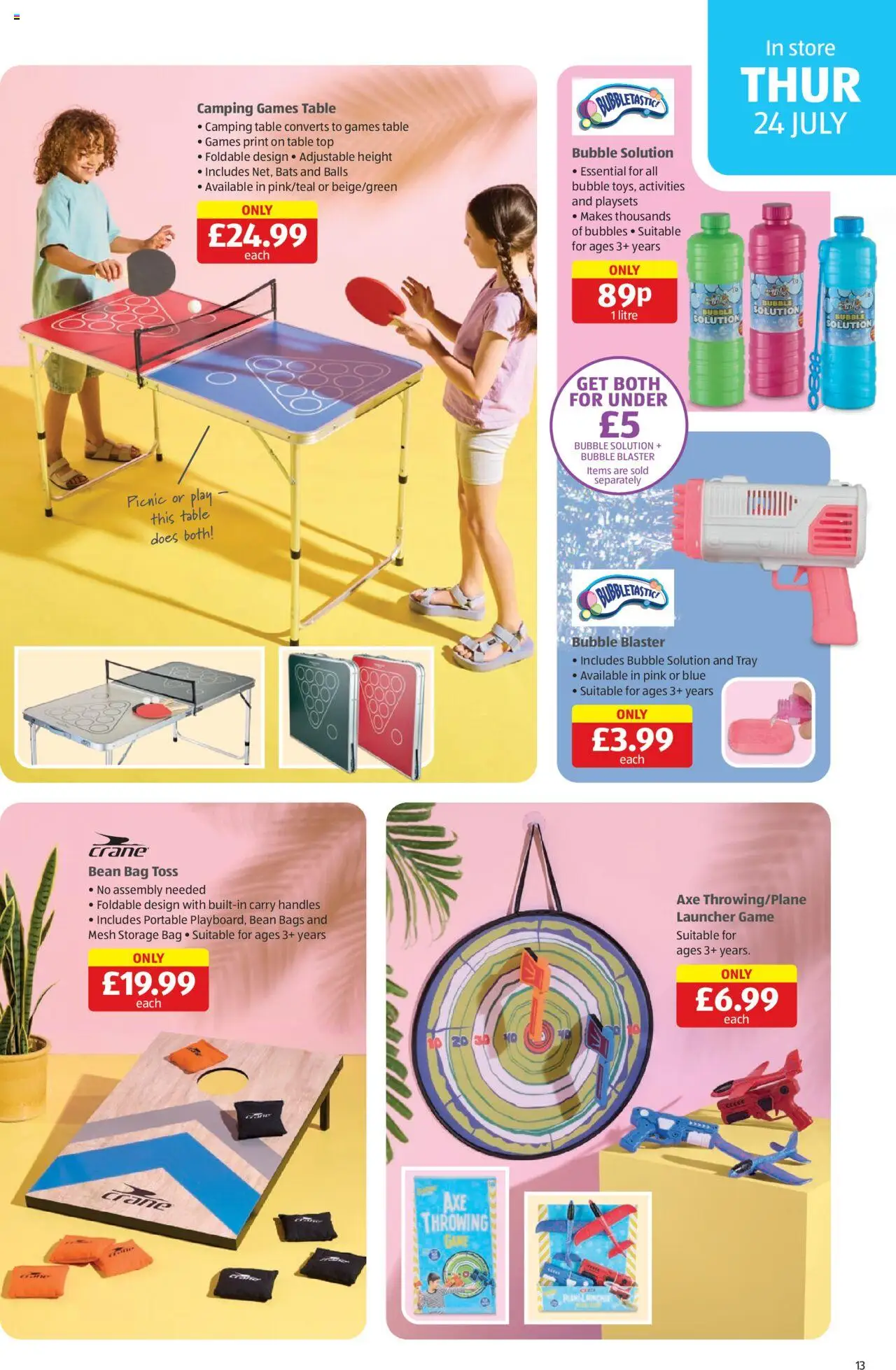 Aldi shop Weekly offers UK Specialbuys valid from 24/07/2025 - Page number 13