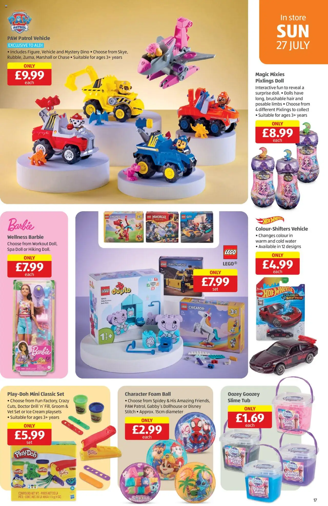 Aldi shop Weekly offers UK Specialbuys valid from 24/07/2025 - Page number 17