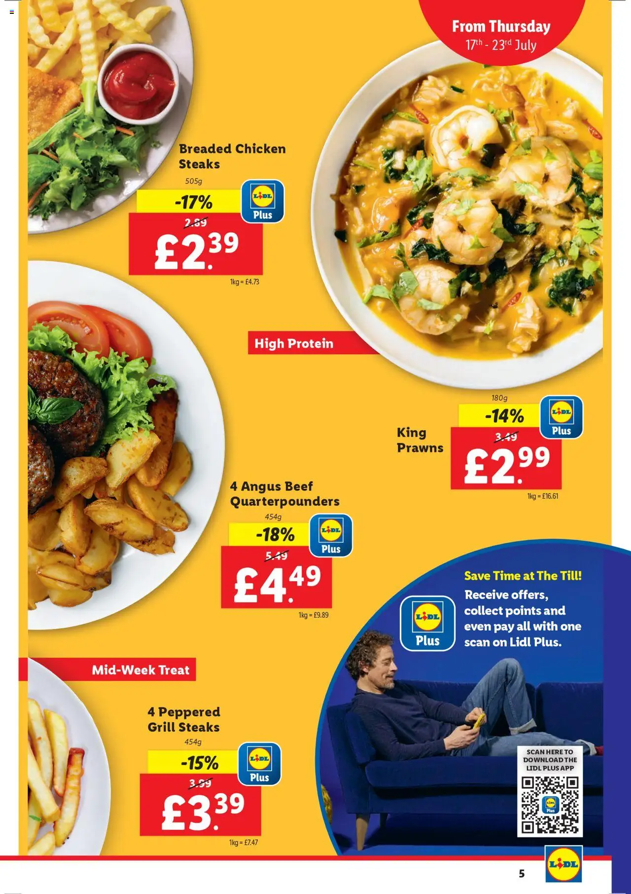 Lidl shop Summer valid from 17/07/2025 - Page number 5