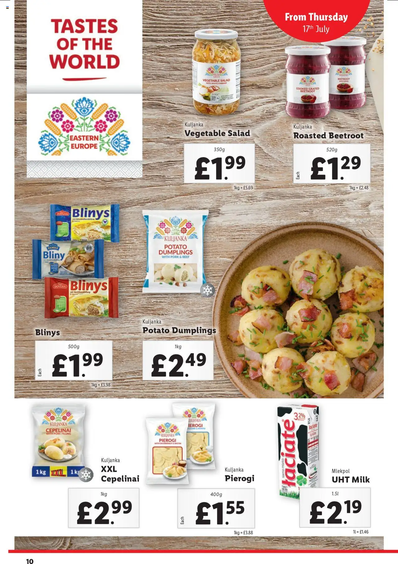 Lidl shop Summer valid from 17/07/2025 - Page number 10