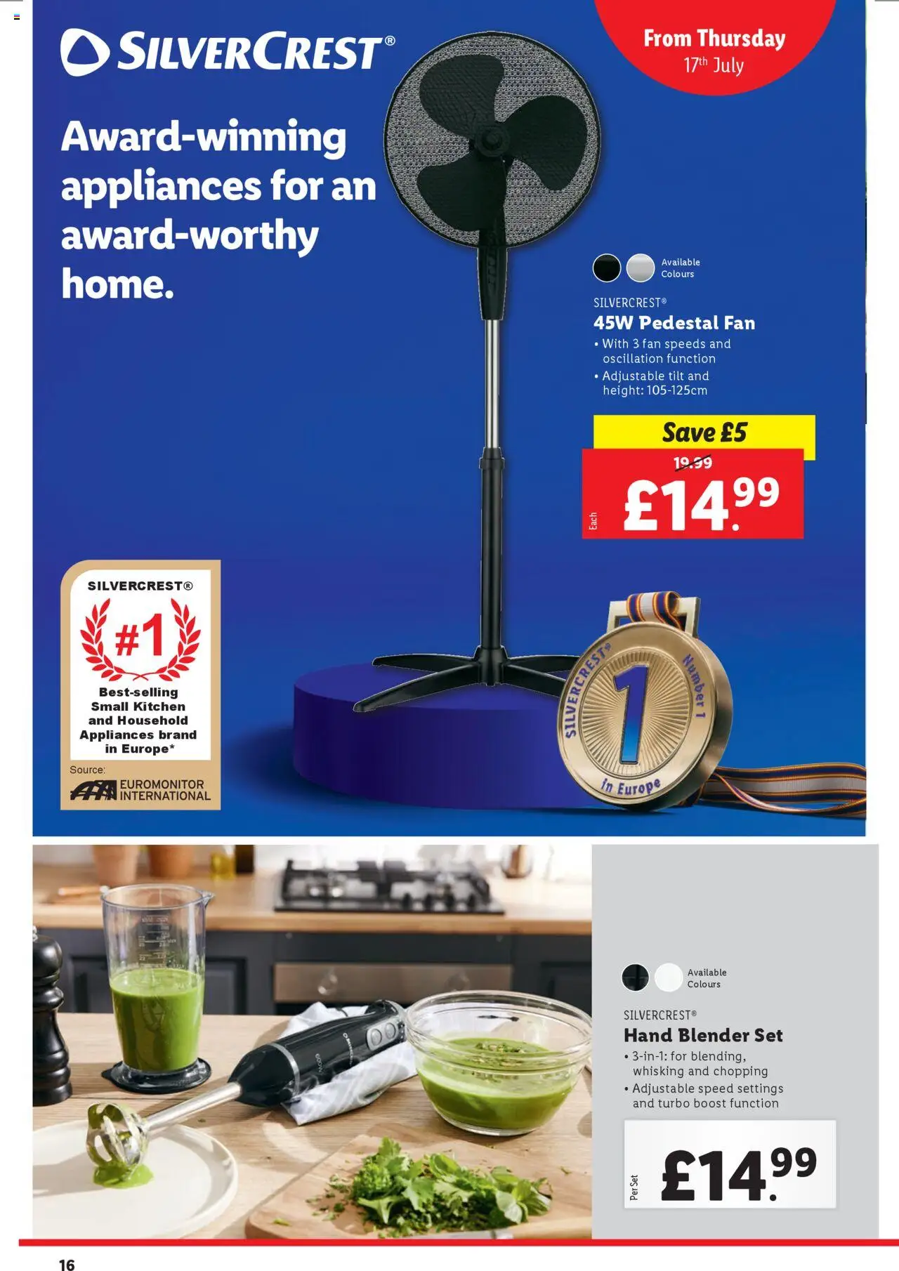 Lidl shop Summer valid from 17/07/2025 - Page number 16
