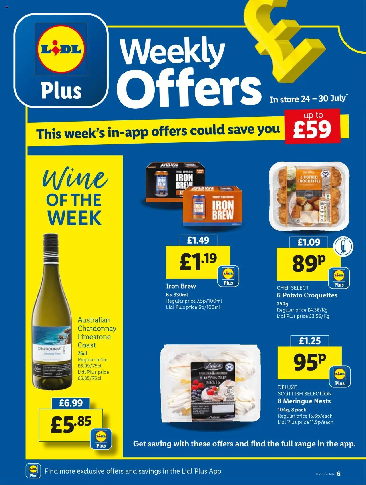 Lidl shop Lidl Weekly Scotland valid from 24/07/2025 - Page number 6