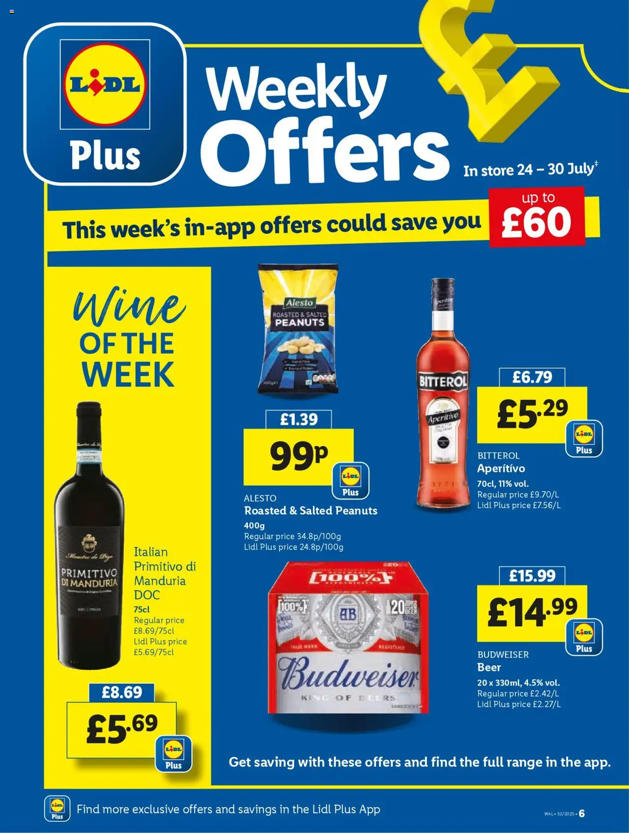 Lidl shop Lidl Weekly Wales valid from 24/07/2025 - Page number 6