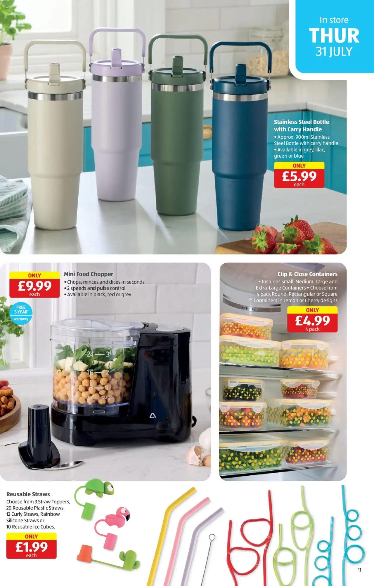 Aldi shop Weekly offers Scottish Specialbuys valid from 31/07/2025 - Page number 11