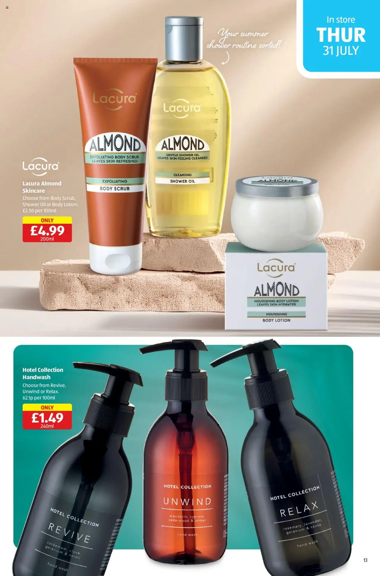 Aldi shop Weekly offers Scottish Specialbuys valid from 31/07/2025 - Page number 13